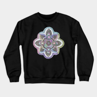 Pastel Swirl Mandala Crewneck Sweatshirt